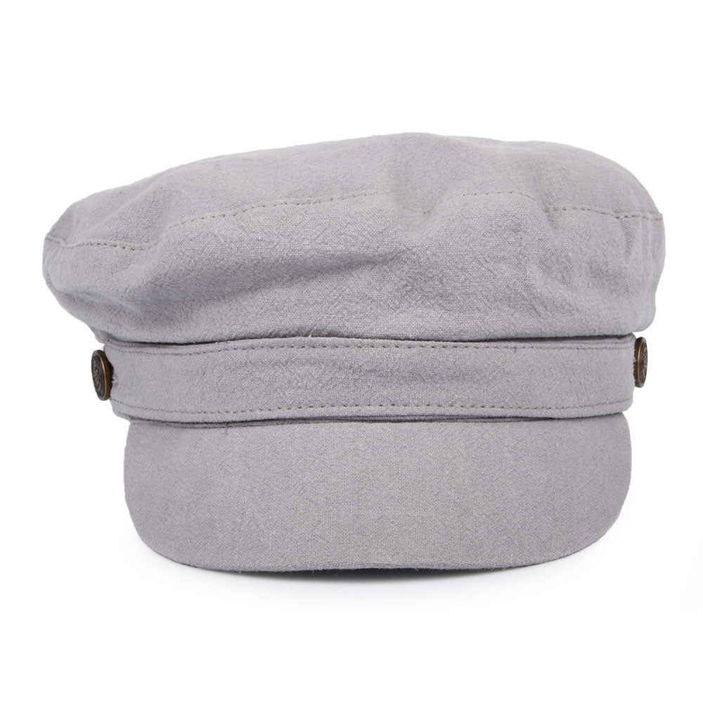 Casquette de Marin en Lin Épais Paddington gris CHRISTYS