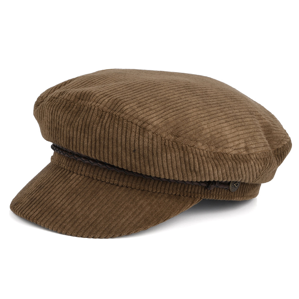 Casquette Gavroche en Velours Côtelé Hudson bleu marine FAILSWORTH Casquette Gavroche en Velours Côtelé Hudson bleu marine FAILSWORTH