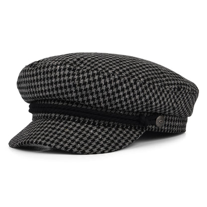 Casquette de Marin Pied-de-Poule gris-noir BRIXTON