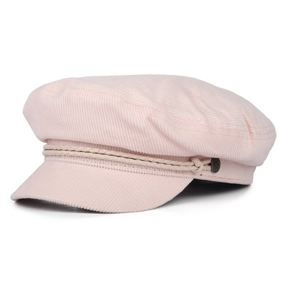 Casquette de Marin en Velours Côtelé vieux rose BRIXTON
