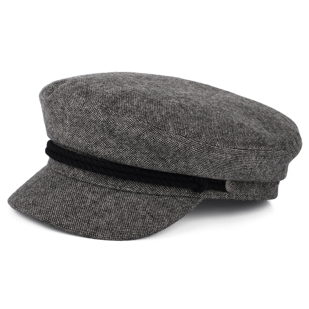 Casquette de Marin Chinée gris-noir BRIXTON