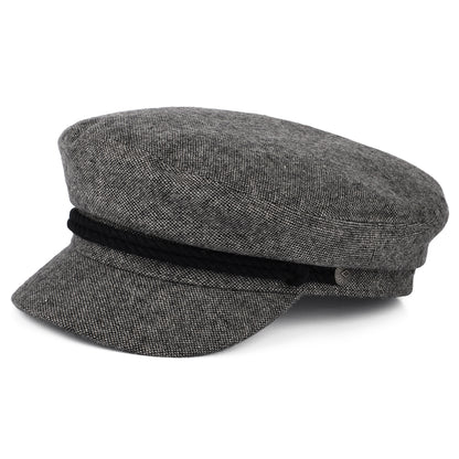 Casquette de Marin Chinée gris-noir BRIXTON