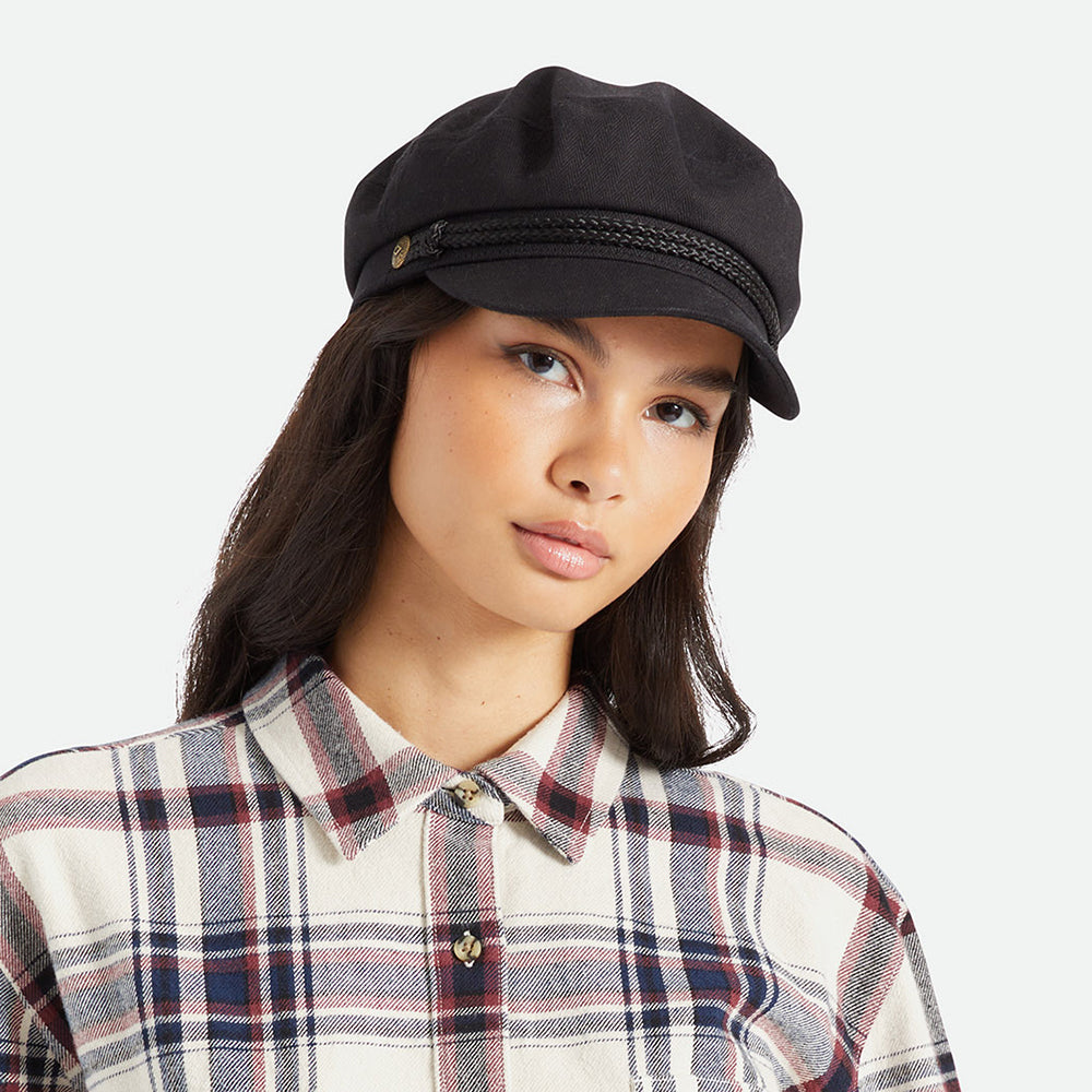 Casquette de Marin Fiddler noir BRIXTON