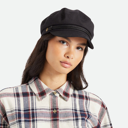 Casquette de Marin Fiddler noir BRIXTON