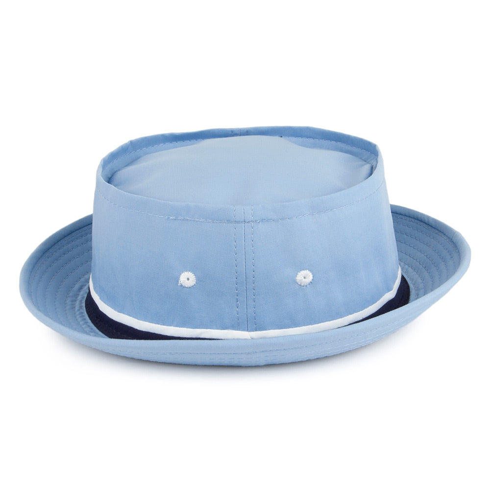 Chapeau Bob Pliable bleu clair DORFMAN-PACIFIC