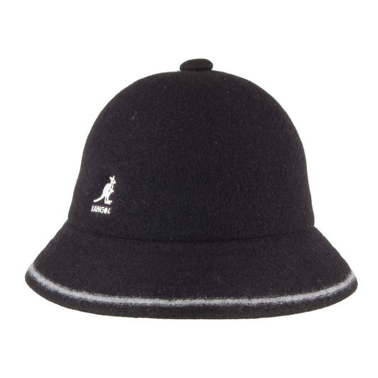 Chapeau Bob Stripe Casual noir KANGOL
