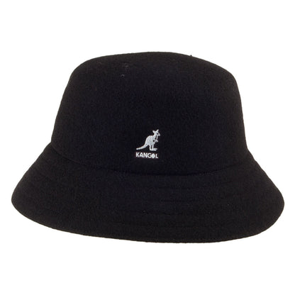 Chapeau Bob en Laine Lahinch noir KANGOL
