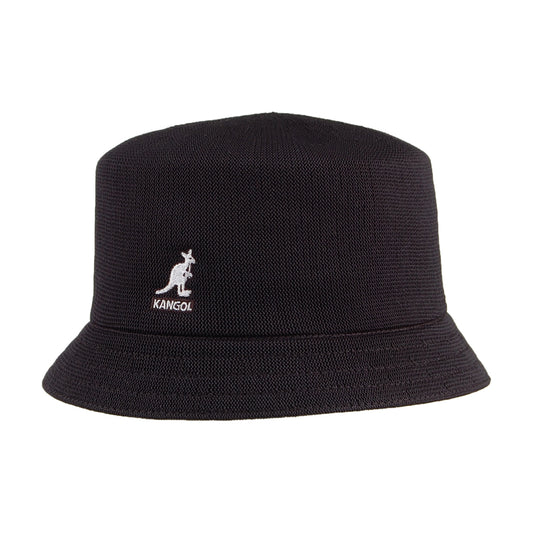Chapeau Bob en Tropic Bin noir KANGOL