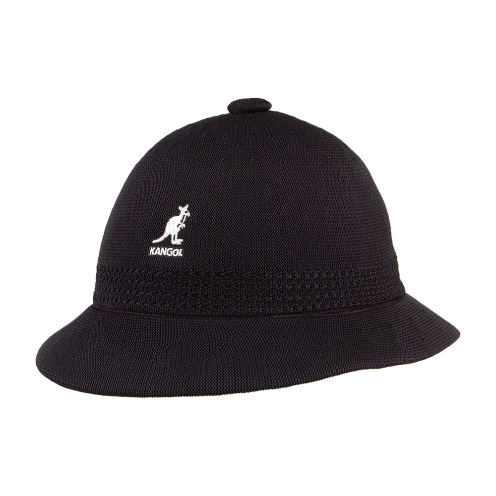Chapeau Bob en Tropic Ventair Snipe noir KANGOL