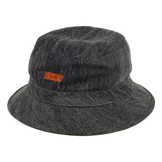 Chapeau Bob Simmons noir délavé BRIXTON