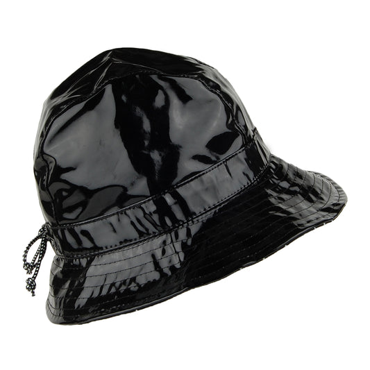Chapeau Bob en Vinyle Rachel noir BETMAR