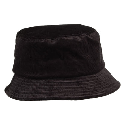 Chapeau Bob en Velours Côtelé noir KANGOL