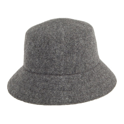 Chapeau Bob en Laine Lahinch gris KANGOL