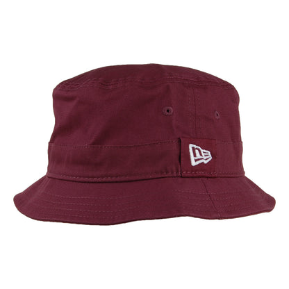 Chapeau Bob en Coton Essential bordeaux NEW ERA
