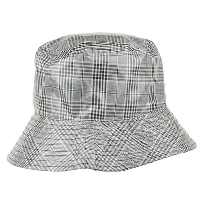Chapeau de Pluie Tartan Bastia noir-gris SCALA