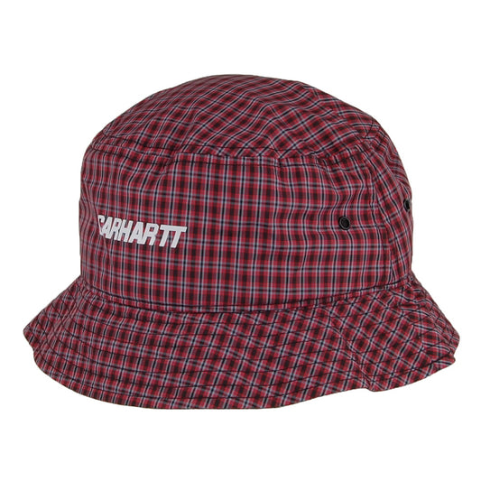 Chapeau Bob Alistair noir-rouge CARHARTT WIP