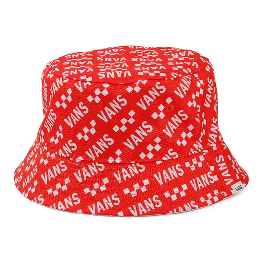 Chapeau Bob Réversible Delux Hankley rouge-blanc VANS