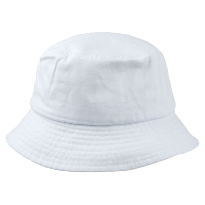 Chapeau Bob en Coton Délavé blanc KANGOL