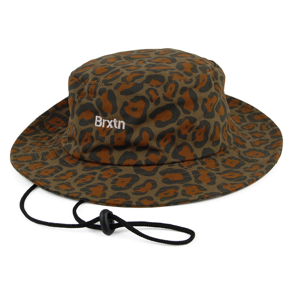 Chapeau Bob Gate léopard-camouflage BRIXTON