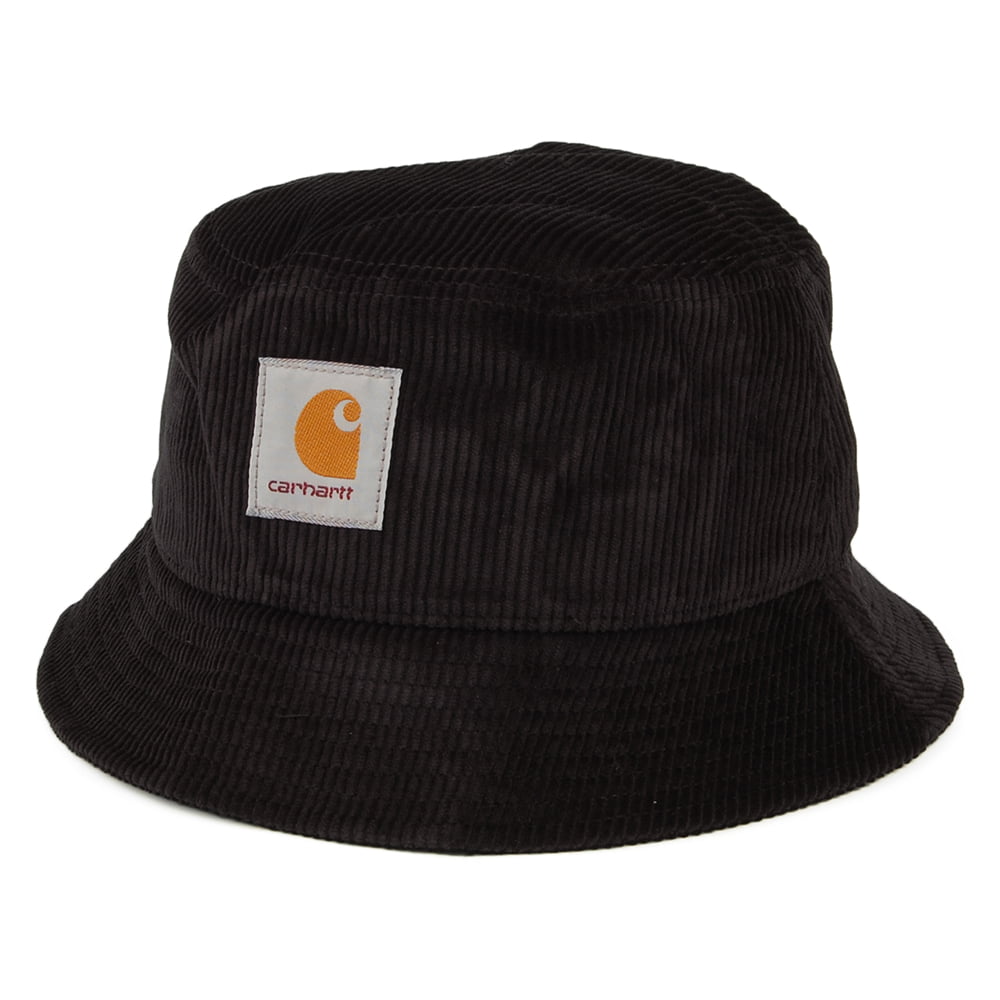 Chapeau Bob en Velours Côtelé noir CARHARTT WIP