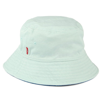 Chapeau Bob Réversible Serif Patch bleu moyen LEVI'S