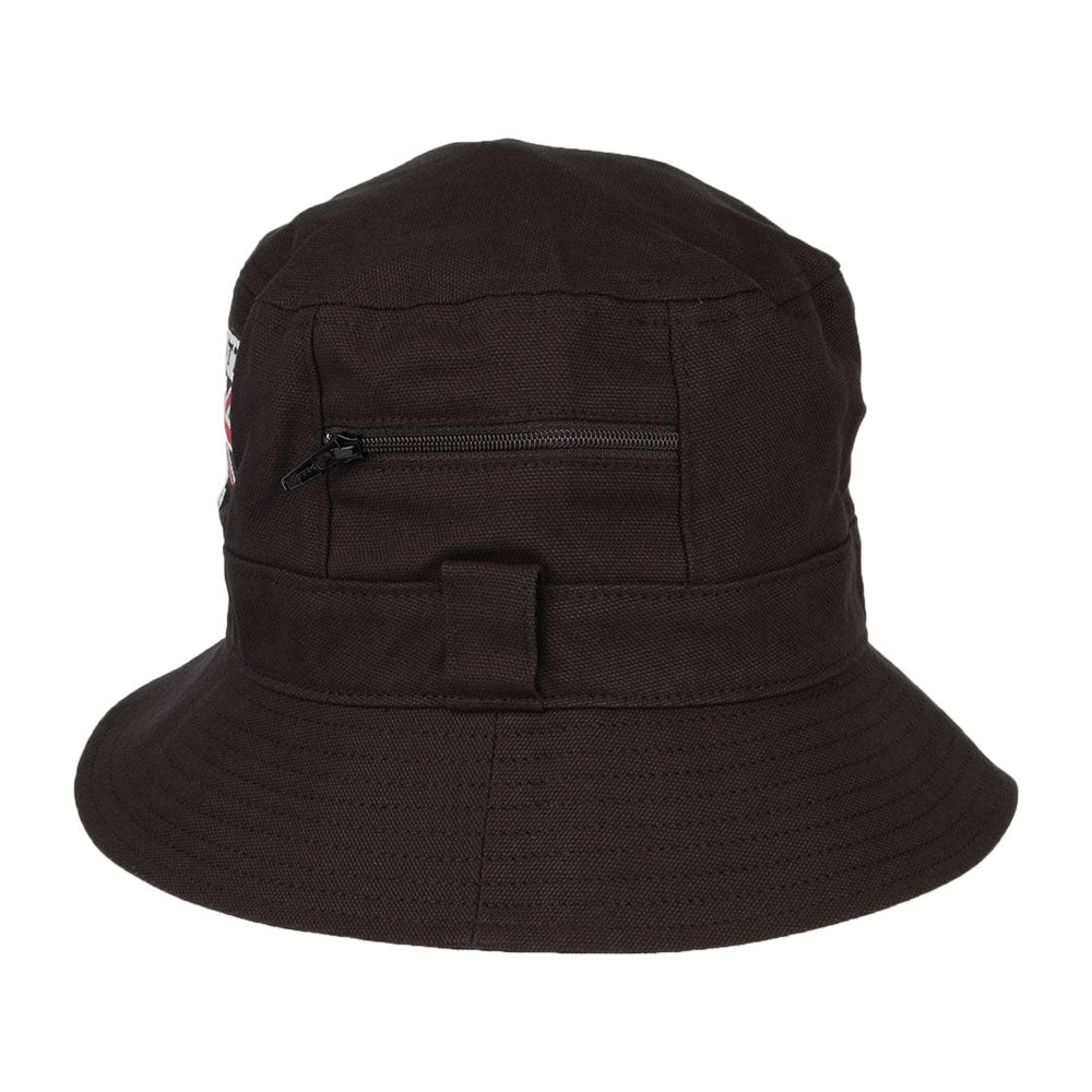 Chapeau Bob Heritage Zip noir LYLE & SCOTT