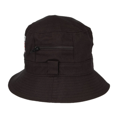 Chapeau Bob Heritage Zip noir LYLE & SCOTT