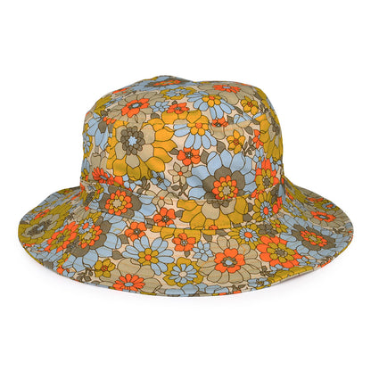Chapeau Bob Pliable à Imprimé Floral Rétro Petra multicolore BRIXTON