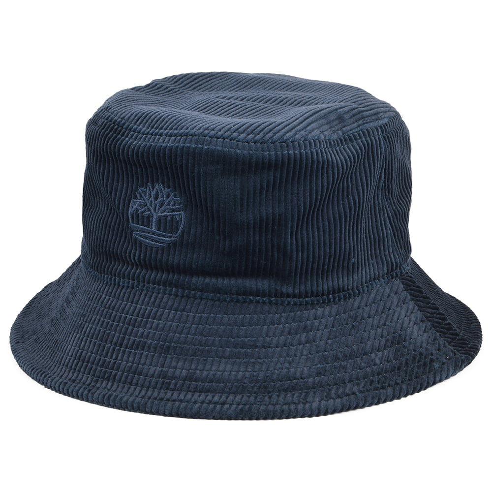 Chapeau Bob en Velours Côtelé bleu marine TIMBERLAND