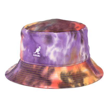 Chapeau Bob Tie Dye violet-rose-multi KANGOL