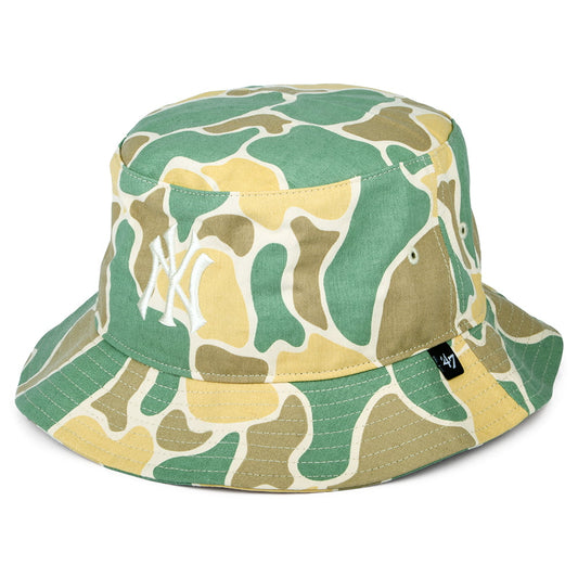 Chapeau Bob MLB Duck Camo New York Yankees naturel-olive 47 BRAND