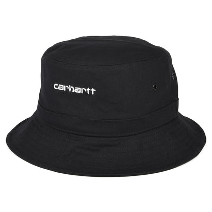 Chapeau Bob en Toile de Coton Script noir CARHARTT WIP