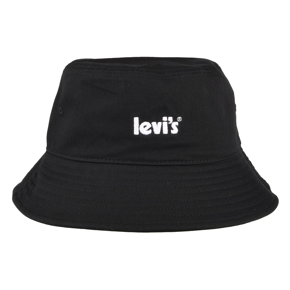 Chapeau Bob Poster Logo noir LEVI'S