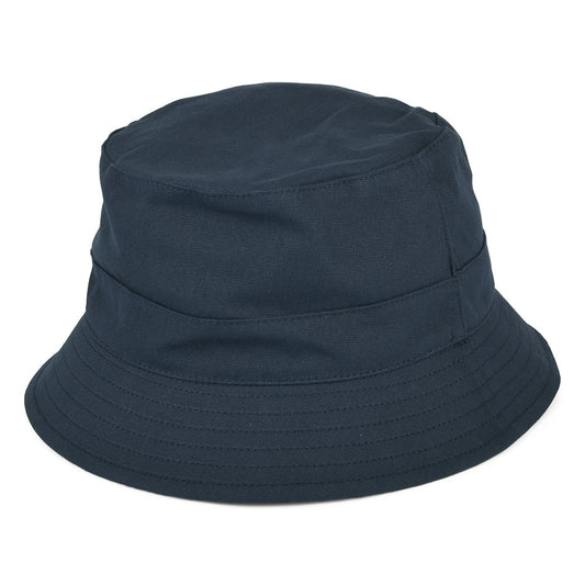 Chapeau Bob Réversible en Coton bleu marine FAILSWORTH
