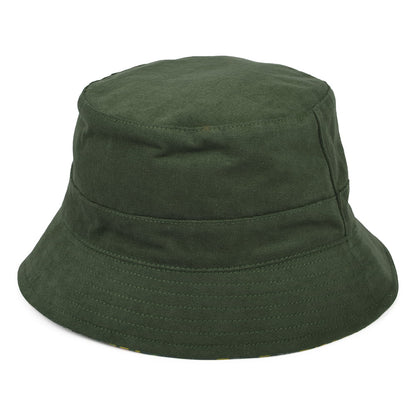 Chapeau Bob Réversible en Coton khaki FAILSWORTH