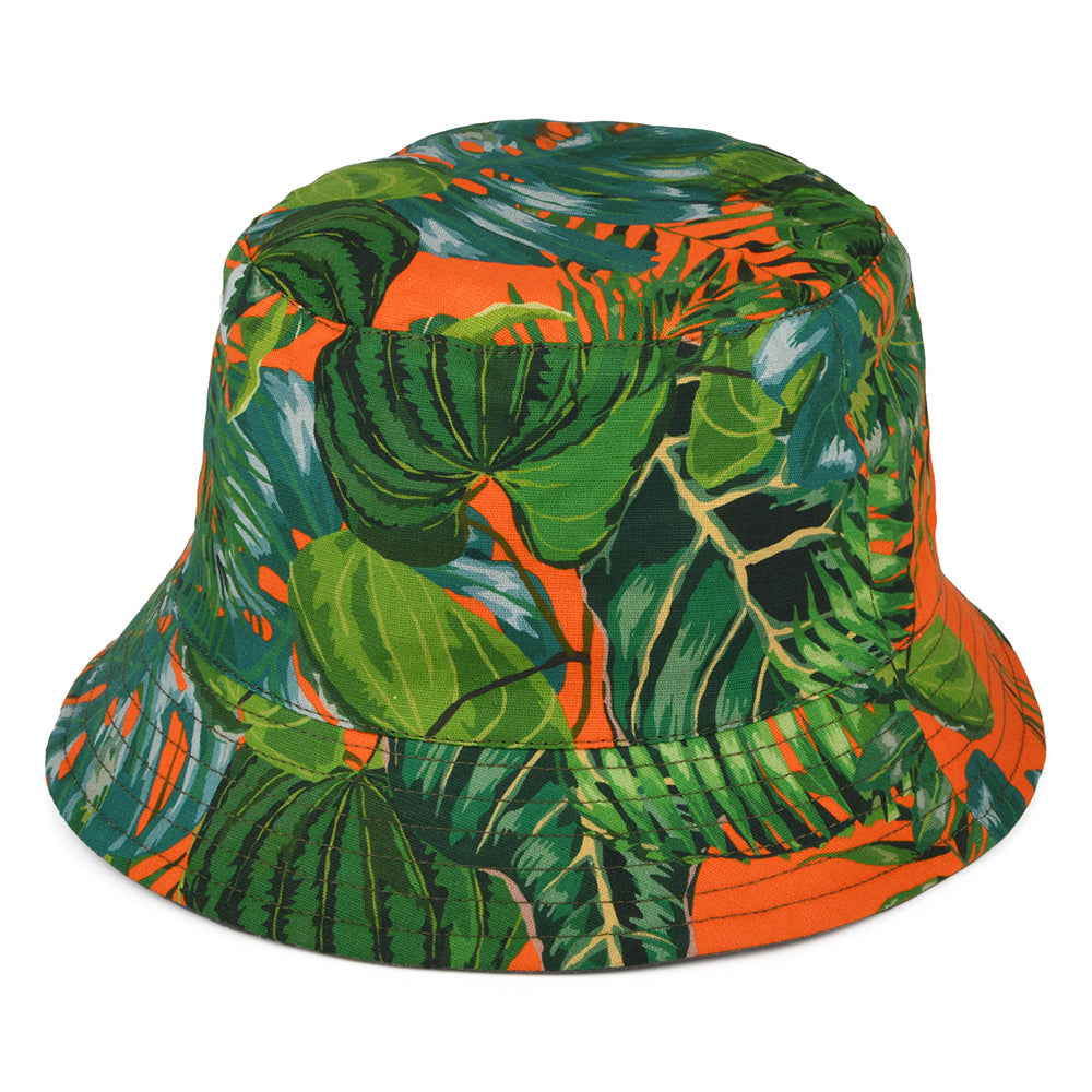 Chapeau Bob Réversible en Coton khaki FAILSWORTH