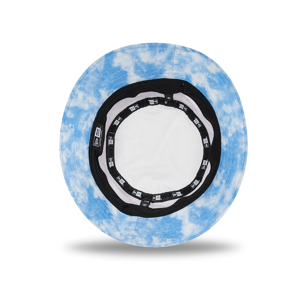 Chapeau Bob Femme Tie Dye Fuselé bleu-rose-jaune NEW ERA