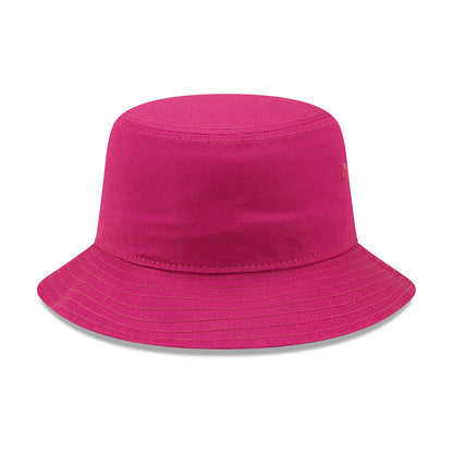 Chapeau Bob Fuselé en Coton NE Essential rose NEW ERA