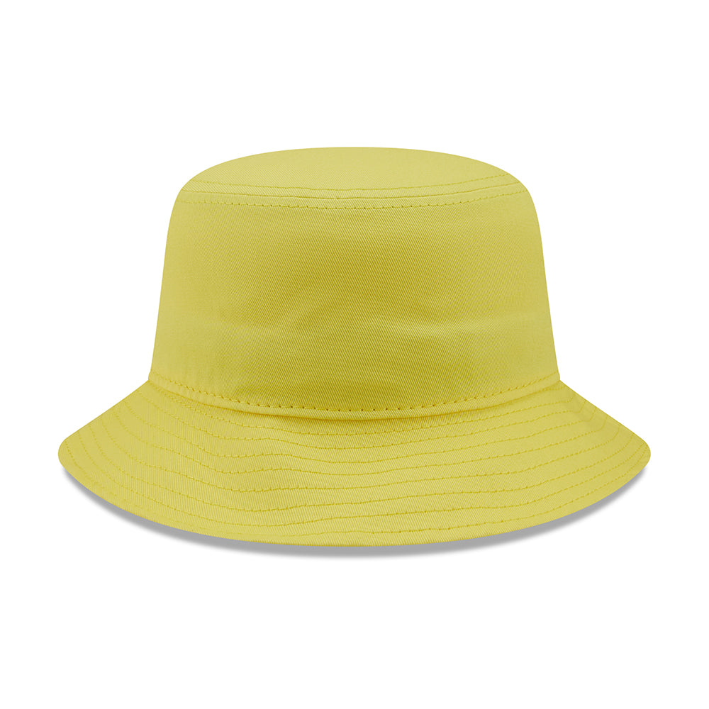Chapeau Bob Fuselé en Coton NE Essential jaune NEW ERA