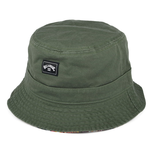 Chapeau Bob Réversible Sundays en Coton pierre-olive BILLABONG