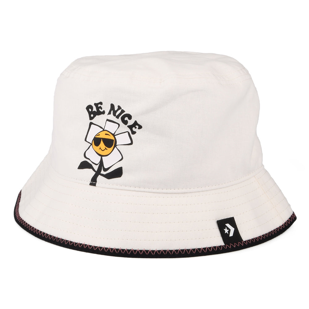Chapeau Bob en Coton Creative Graphic naturel CONVERSE