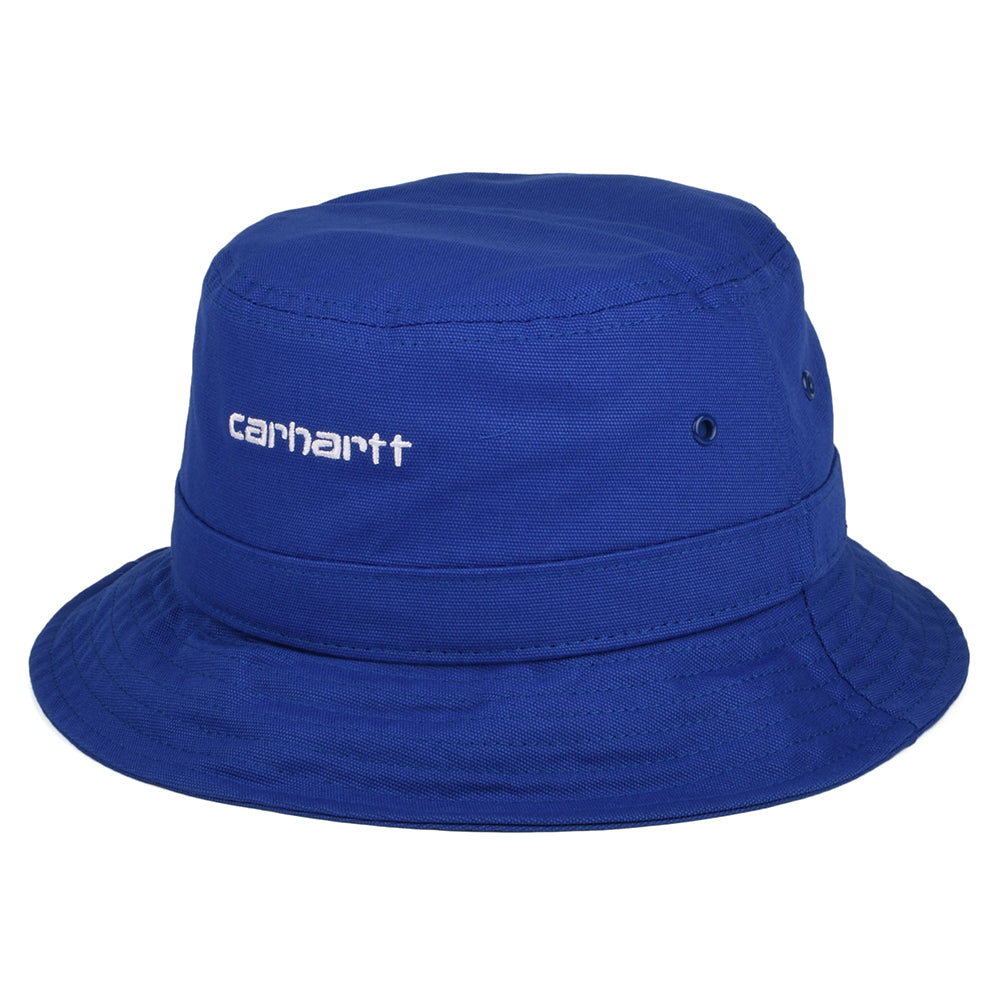 Chapeau Bob en Toile de Coton Script bleu CARHARTT WIP – Chapeaux et Casquettes Chapeau Bob en Toile de Coton Script bleu CARHARTT WIP – Chapeaux et Casquettes