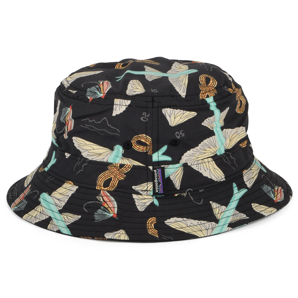 Chapeau Bob Flyfish Wavefarer noir-multi PATAGONIA