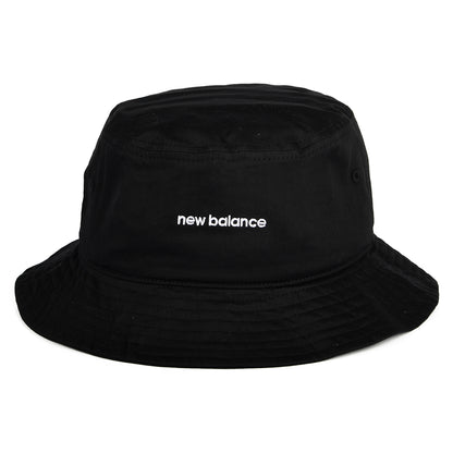 Chapeau Bob en Coton Sergé noir NEW BALANCE
