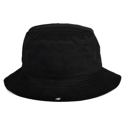 Chapeau Bob en Coton Sergé noir NEW BALANCE