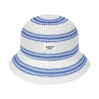 Chapeau Bob Recyclé Fijis blanc-bleu BARTS
