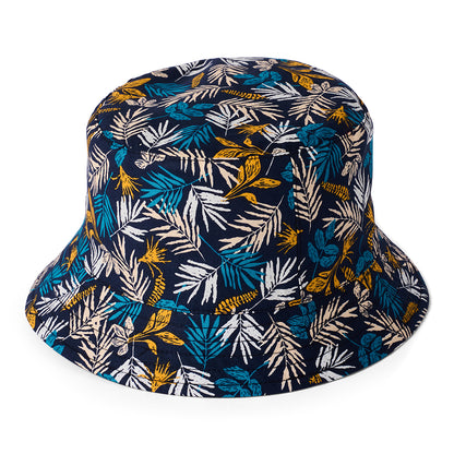 Chapeau Bob Réversible en Coton bleu marine foncé FAILSWORTH