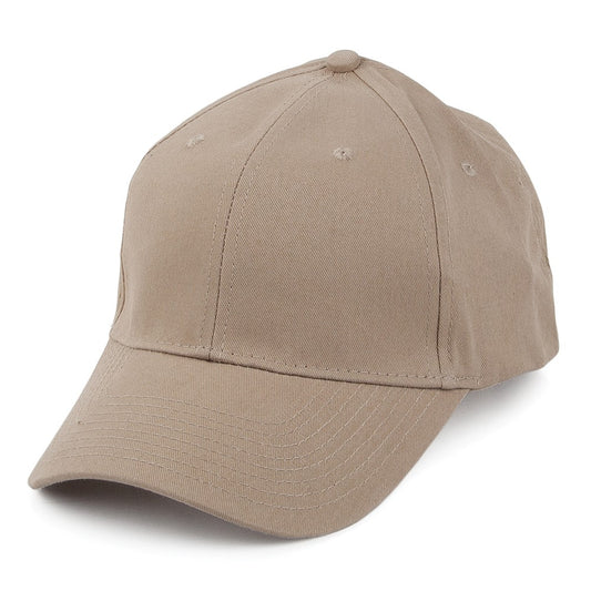 Casquette en Coton Brossé khaki