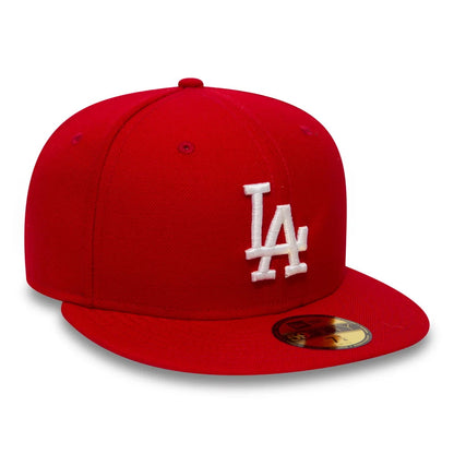 Casquette 59FIFTY MLB League Basic L.A. Dodgers rouge NEW ERA