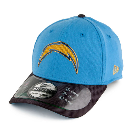 Casquette 39THIRTY NFL Gold Collection Los Angeles Chargers bleu-gris NEW ERA